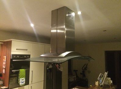 Elica island Iceberg extractor hood - model 381 XS