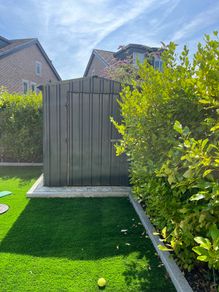 Steel shed
