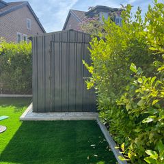 Steel shed