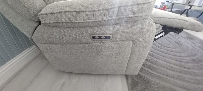 Electric Reclining Couches, like new x 2