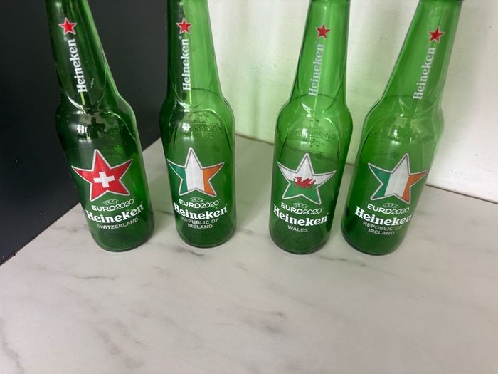 Euro 2020 Heineken bottles