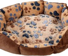 Puppy Kitten Bed Nest Cozy Soft Warm Fleece