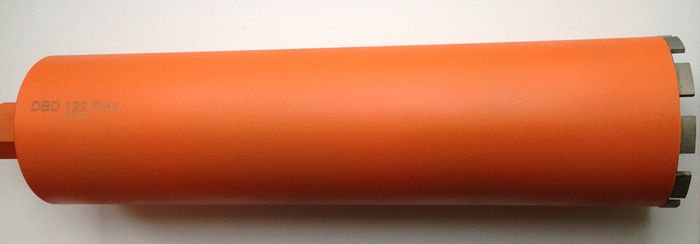 wet diamond core bit 122 mm