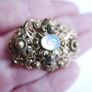 Antique Victorian Brooch with  Cabochon Stone Image 7