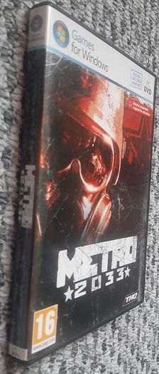 Metro 2033 PC DVD  Complete in Box Collector's Item and Display Only