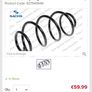 Peugeot/Citroen Front Coil Spring Image 3