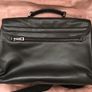 Authentic Hugo Boss leather messenger bag Image 2