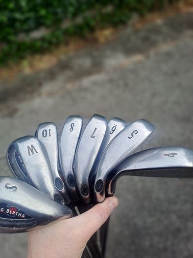Callaway Big Bertha irons.
