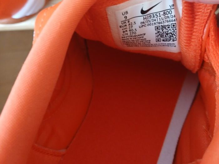 Nike Total 90 III SP Safety Orange - UK 8 / EU 42.5 - Brand New in Box