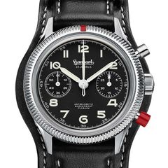 Hanhart 1954 417 ES Flyback 39MM Chronograph- full set unworn