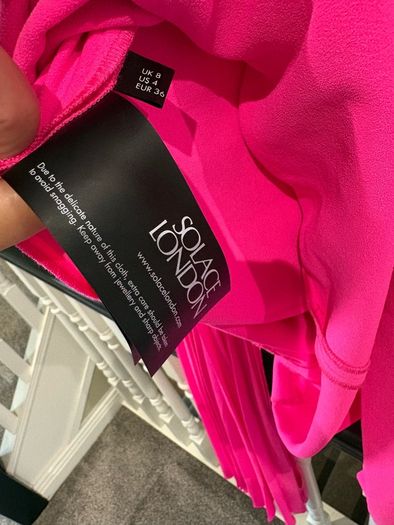 Solace London cape dress