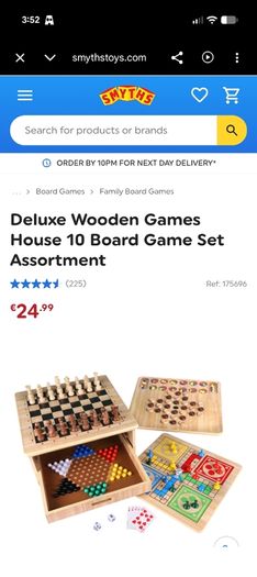 Deluxe wooden game house