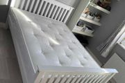 double bed and mattress