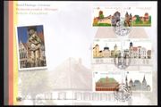 2009 United Nations World Heritage Germany Commemorative Stamps Combined First Day Cover (FDC)