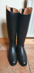 regent pro euro leather riding boots size 8