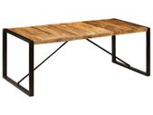 Dining Table 200x100x75 cm Solid Mango Wood