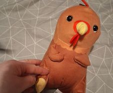 chicken soft toy