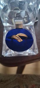 Gold colour Dress ring