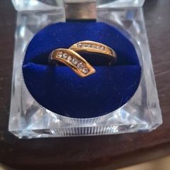Gold colour Dress ring