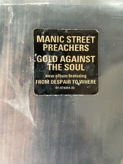 Manic Street Preachers - Gold Against The Soul (First Press)