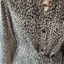 dress Bnwot animal print button through shirt dress size 12 Image 3