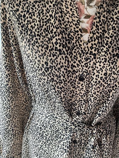 dress Bnwot animal print button through shirt dress size 12