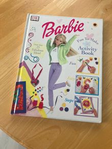 barbie activity book