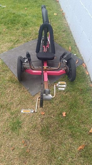 KMX K-3 Kids Trike, 3 wheel lay back bike