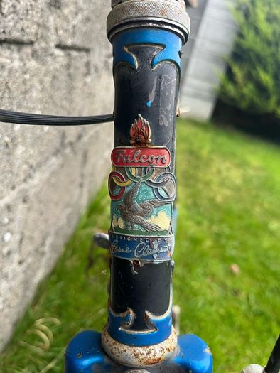 vintage falcon bicycle designed ernie clements san remo equipe model