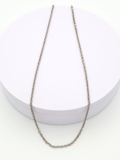 Vintage 925 Sterling Silver Short-Medium Belcher Chain