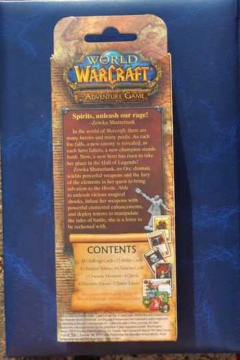 World of Warcraft: The Adventure Game - Zowka Shattertusk: Character Pack