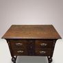 Charming Early 20th Century English Oak Chest of Drawers Image 2
