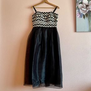 Ted Baker Midi Dress Tb 2 Uk 10 Brand New