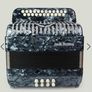 Rare Unique sought after Grey Pearl Paolo Soprani Accordion Image 8