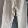 ZARA high waisted straight leg beige jeans with frayed hems Sz 40 EU (Fit 12 UK) - Bnwot Rrp 39.99 Image 8