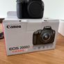 Canon EOS 2000D DSLR Camera with 18 55mm Lens Perfect Condition Image 3