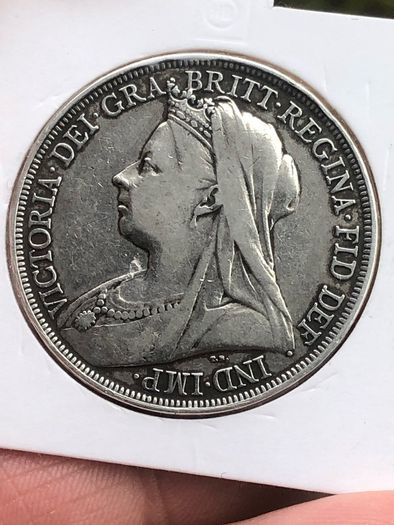 8 x Silver Victoria Crowns rare dates