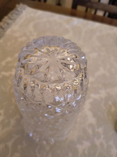 Ornate Crystal Vase