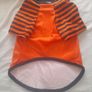 Halloween pumpkin pull over top suitable for small puppy dog kitten small cat Image 2