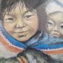 6 Vintage Framed Dorothy Francis Inuit Prints,  Eskimo Image 5
