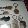 Collection Of All Metal Car Keyrings Mostly From Frence Garages/ Dealerships Image 3