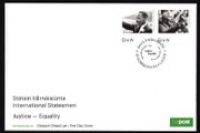 2018 Ireland International Statesmen: Martin Luther King, Jr &amp; Nelson Mandela An Post First Day Cover (FDC)