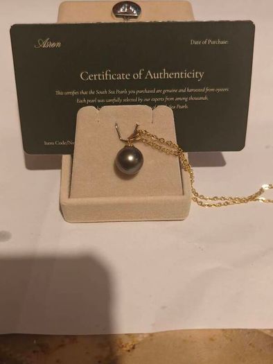 Black South Sea Pearl Pendant