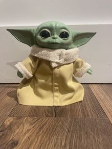 Baby Yoda talking figure