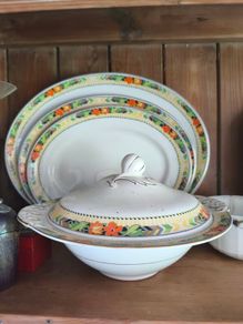 Royal Staffordshire Pottery serving plates and Tureen
