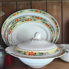 Royal Staffordshire Pottery serving plates and Tureen