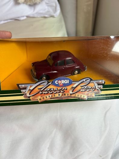 Collection of 4 Corgi Classic Cars die-cast models