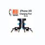 iPhone XR 6.1 Replacement Charging Port Dock Connector Flex Cable Mic White Image 2