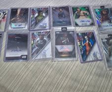 Star Wars The Clone Wars Auto 12 Card  Bundle