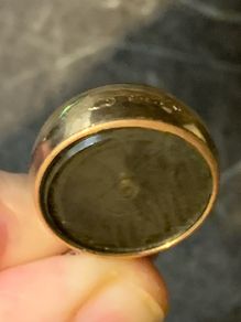 Antique circa 1919 fob 9ct gold